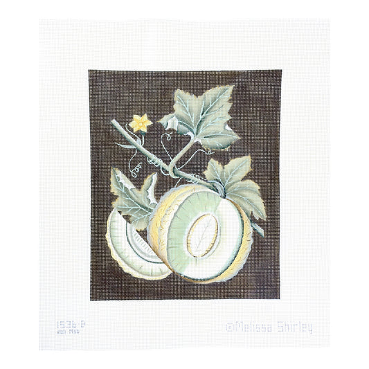 Melissa Shirley Designs White Melon by Melissa Shirley Needlepoint Canvas