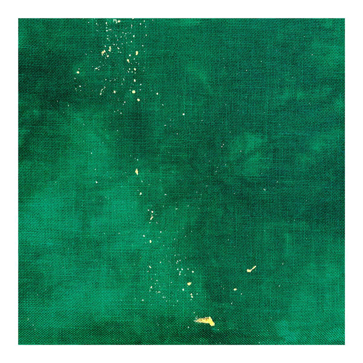 32 ct Linen Cross Stitch Fabric by Fiberlicious - The Verdant Throne Gold Dusted