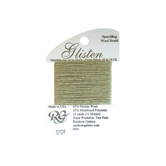 Rainbow Gallery Glisten - 124 Green Tea