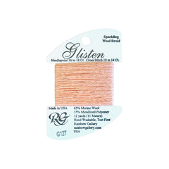 Rainbow Gallery Glisten - 127 Peach Cream