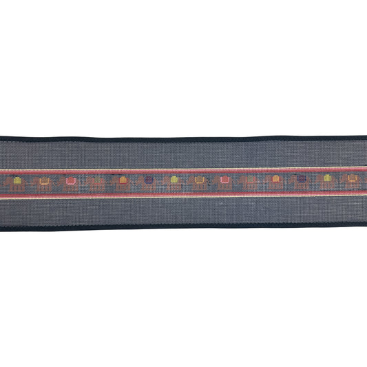 Canvasworks Elephant Belt Needlepoint Canvas