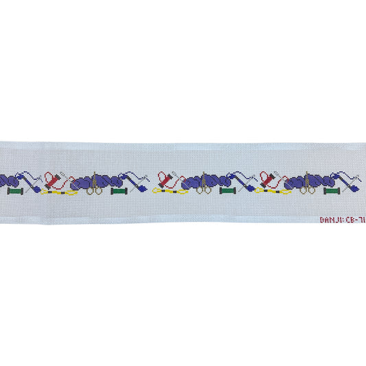 Danji Designs Stitching Belt Needlepoint Canvas