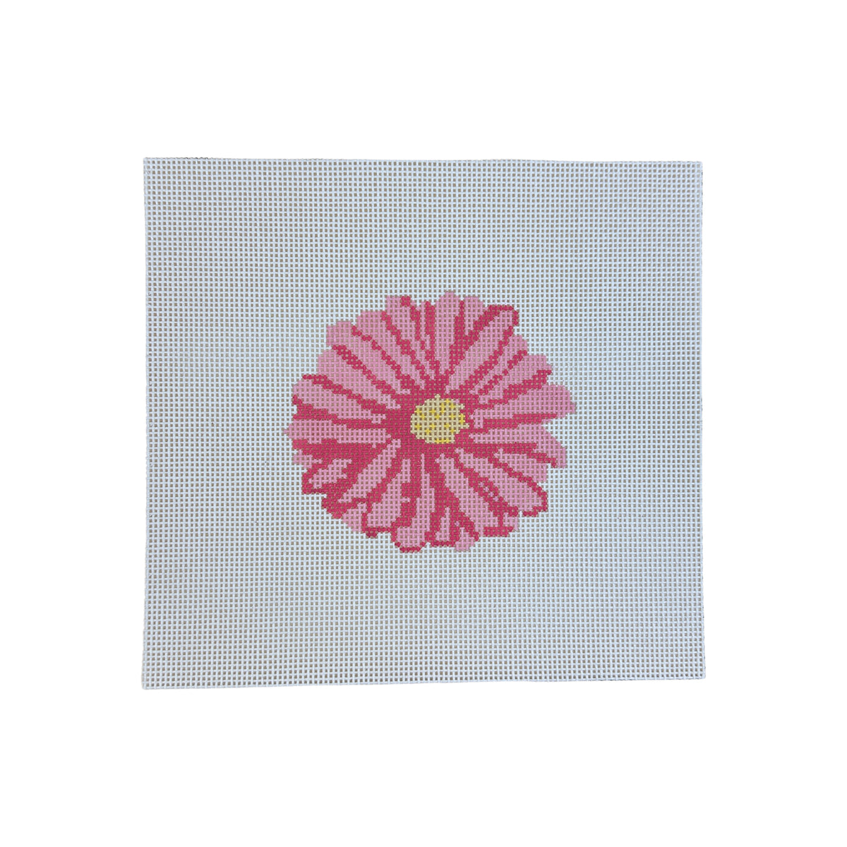 Rittenhouse Needlepoint Pink Daisy Needlepoint Canvas - 13M