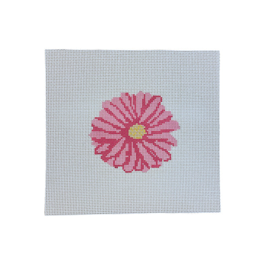 Rittenhouse Needlepoint Pink Daisy Needlepoint Canvas - 13M