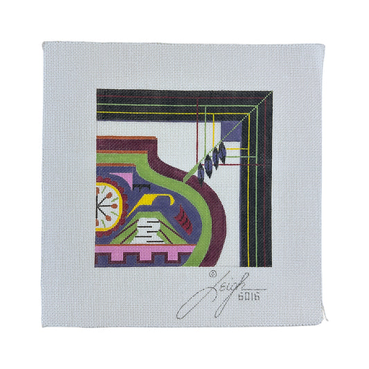 Leigh Designs Mescalero Coaster Needlepoint Canvas