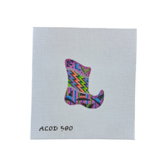 A Collection of Designs Witch's Mini Sock  Needlepoint Canvas