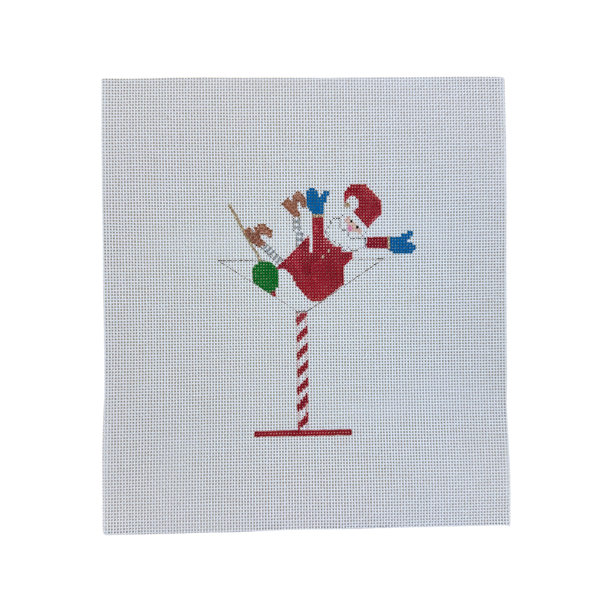 The Princess and Me Martini Madness Needlepoint Canvas