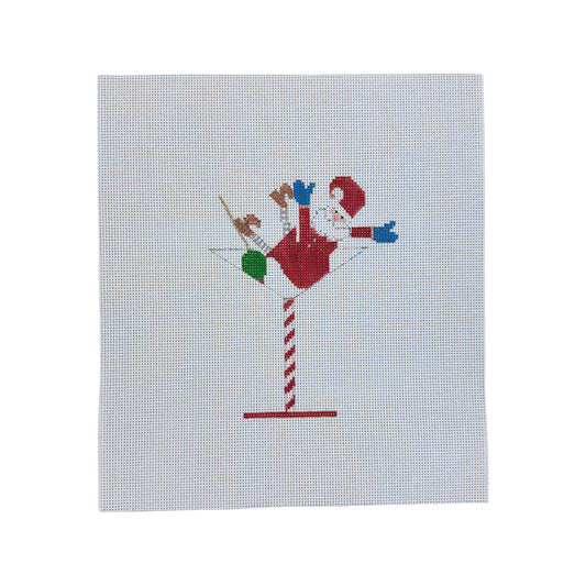 The Princess and Me Martini Madness Needlepoint Canvas