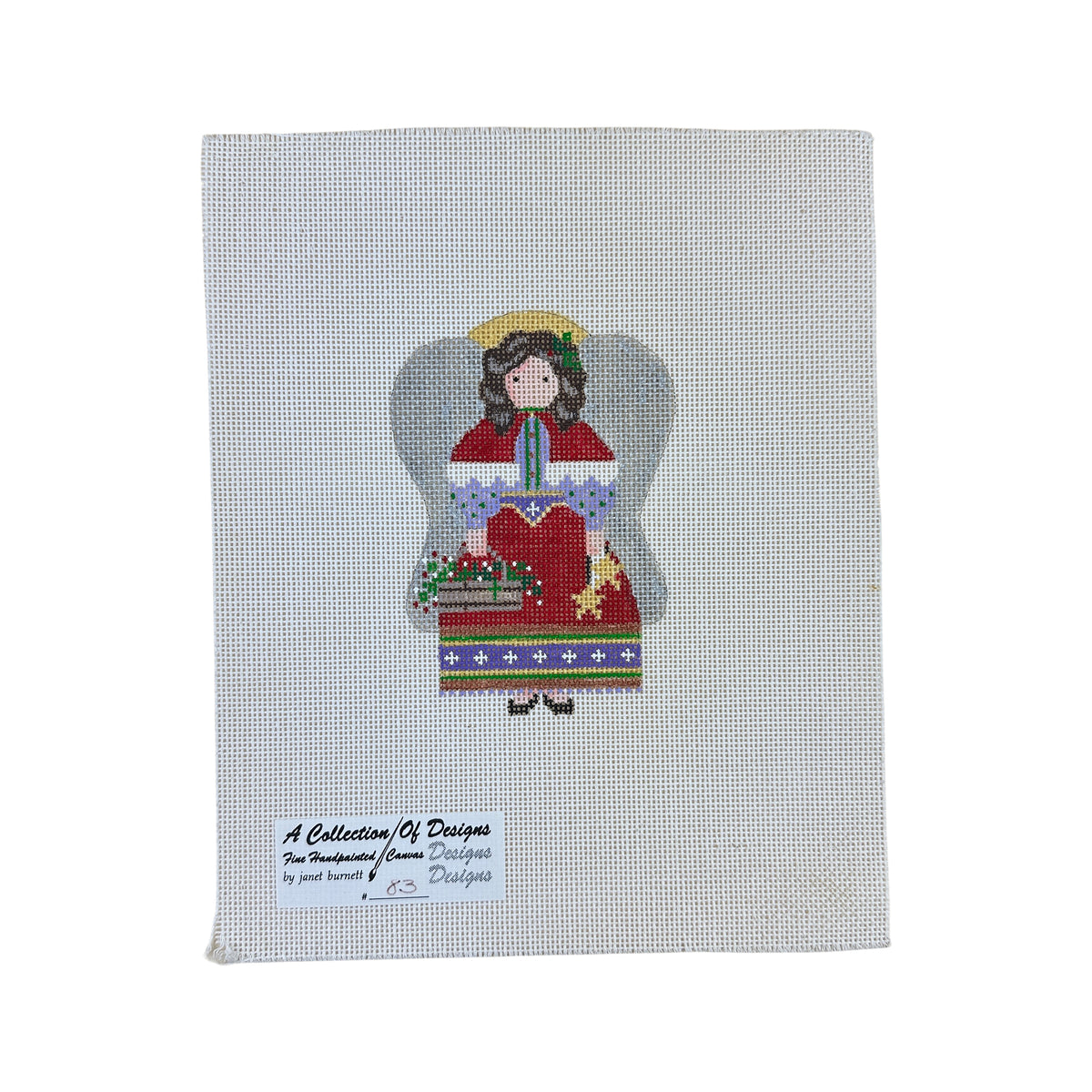 A Collection of Designs Holly Angel Needlepoint Canvas