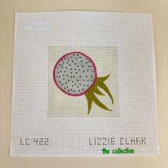 The Collection Designs Lizzie Clark Pomegranate Coasters Needlepoint Canvas