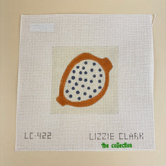 The Collection Designs Lizzie Clark Pomegranate Coasters Needlepoint Canvas