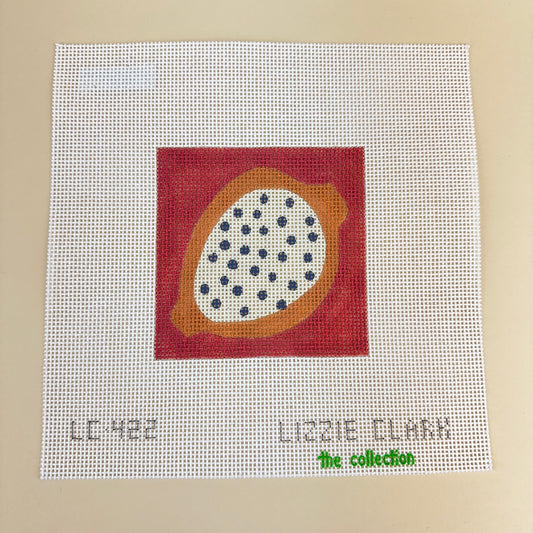 The Collection Designs Lizzie Clark Pomegranate Coasters Needlepoint Canvas