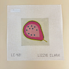 The Collection Designs Lizzie Clark Kiwi Coasters Needlepoint Canvas