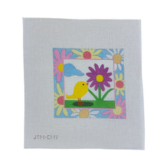 Love You More Perpetual Calendar - May Needlepoint Canvas