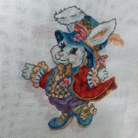 Rittenhouse Needlepoint Two Sided Dandy Easter Bunny Needlepoint Canvas