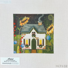 Painted Pony Designs Mary E Charles Fairy House Needlepoint Canvas