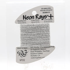 Rainbow Gallery Neon Rays Plus - 202 Silver Sparkle