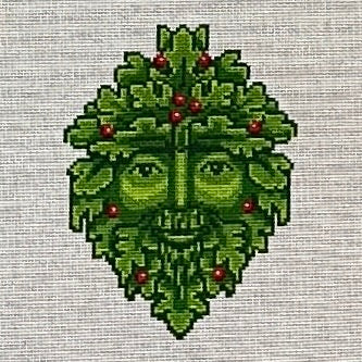 Spellbound Stitchery The Green Man Needlepoint Canvas