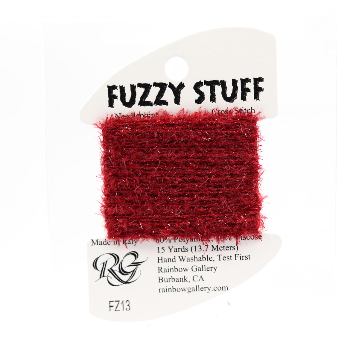 Rainbow Gallery Fuzzy Stuff - 13 Red