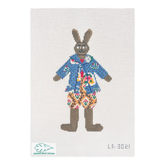 Cooper Oaks Design Linda Ragno Boy Bunny Needlepoint Canvas