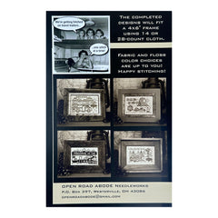 Open Road Abode Needleworks National Parks and Monuments Cross Stitch Pattern
