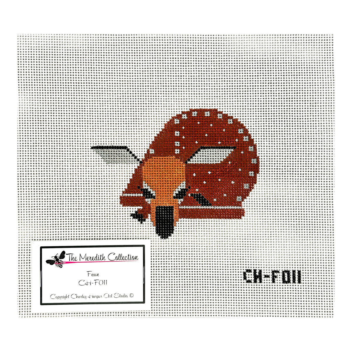 The Meredith Collection Charley Harper Fawn Needlepoint Canvas