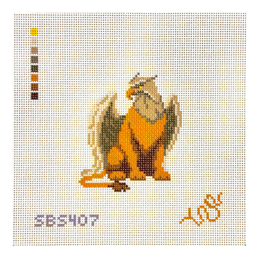 Spellbound Stitchery Griffin Needlepoint Canvas