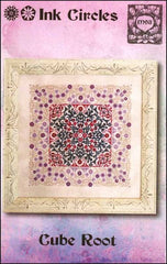 Ink Circles Cube Root Cross Stitch Pattern