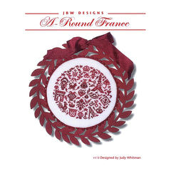 JBW Designs A Round France Cross Stitch Pattern