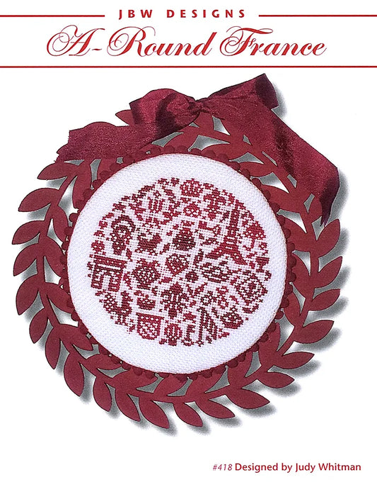 JBW Designs A Round France Cross Stitch Pattern
