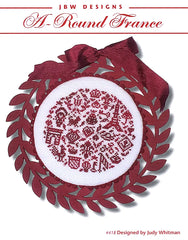 JBW Designs A Round France Cross Stitch Pattern