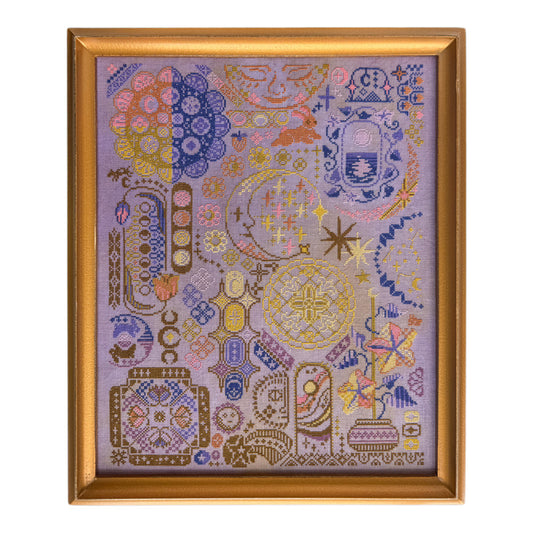 JEDxStitch Moon Sampler Cross Stitch Pattern