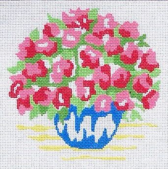 Jean Smith Designs Small Bouquet #7 Needlepoint Canvas