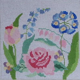 Jean Smith Designs Victoria Garden Needlepoint Canvas