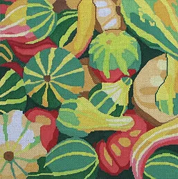 Jean Smith Designs Squash #1 Needlepoint Canvas