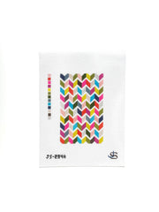 Jeni Sandberg Needlepoint Chevron Glasses Case Needlepoint Canvas