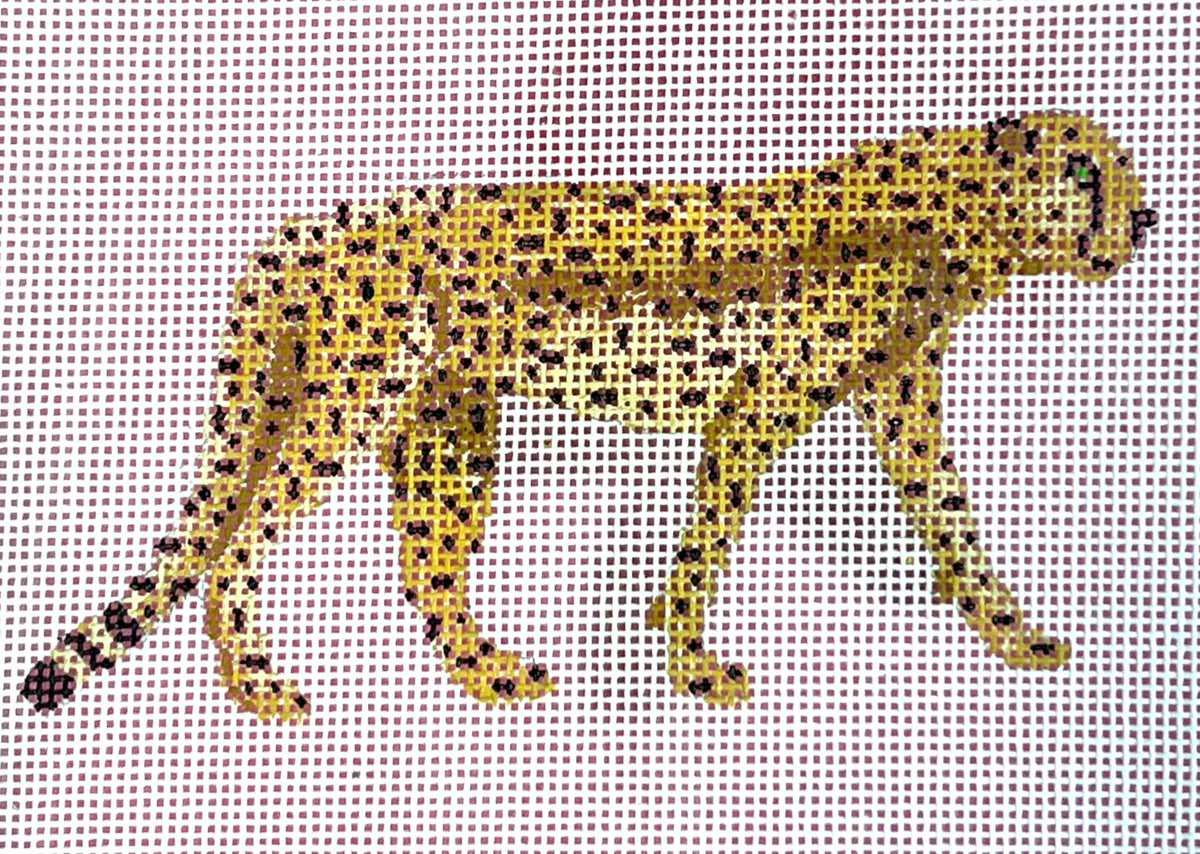 Jessica Tongel Designs Cheetah Needlepoint Canvas