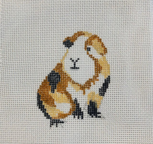 Jessica Tongel Designs Gus Guinea Pig Needlepoint Canvas