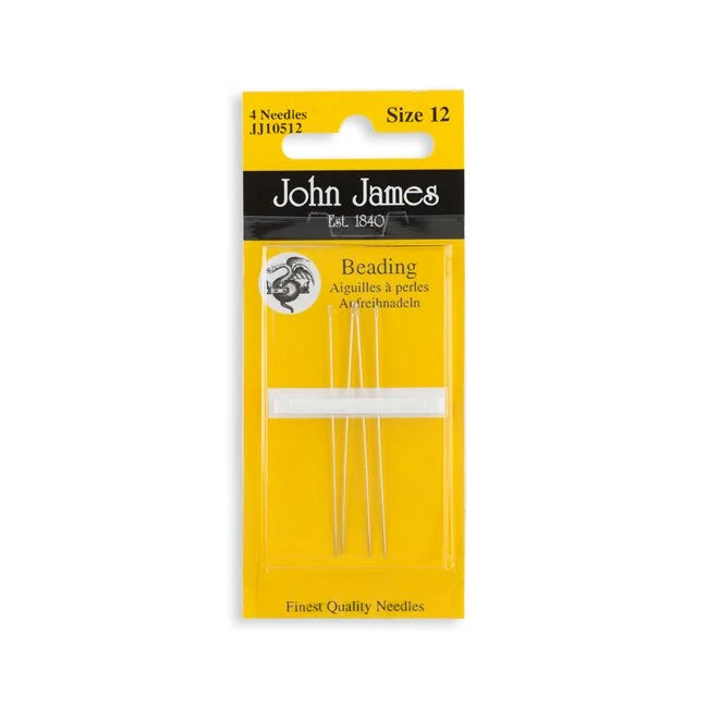 John James Beading Needle - Size 12