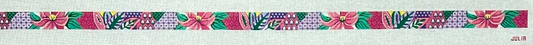 Julia's Needleworks Laura Flora Belt Needlepoint Canvas