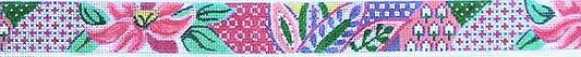 Julia's Needleworks Laura Flora Belt Needlepoint Canvas