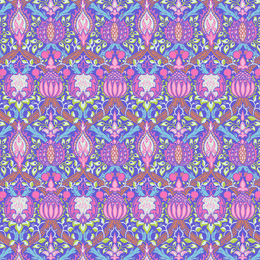 Finishing: Kaffe Fassett x The Original Morris & Co Fabric Granada - Purple