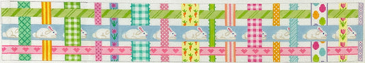 Kate Dickerson Needlepoint Collections Easter Basket in Pastels Needlepoint Canvas