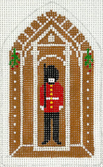 Kate Dickerson Needlepoint Collections Gingerbread Monument Buckingham Palace Guard Needlepoint Canvas