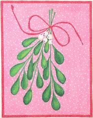 Kate Dickerson Needlepoint Collections Kate Mason Mistletoe Needlepoint Canvas