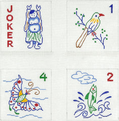 Kate Dickerson Needlepoint Collections Mahjong Tiles Coasters Needlepoint Canvas