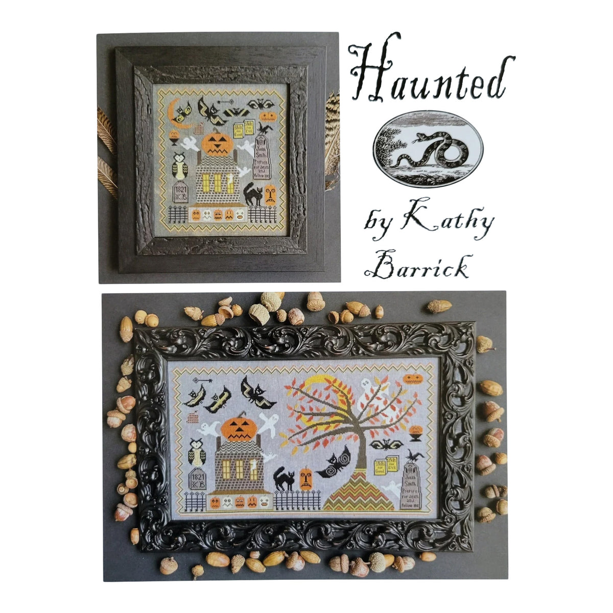 Kathy Barrick Haunted Cross Stitch Pattern