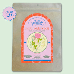 Keller Design Co Hello From Rose City Embroidery Kit