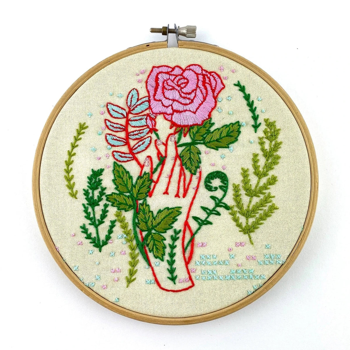 Keller Design Co Hello From Rose City Embroidery Kit