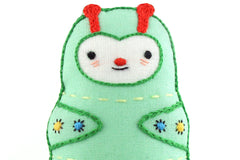 Kiriki Press Caterpillar Doll Embroidery Kit